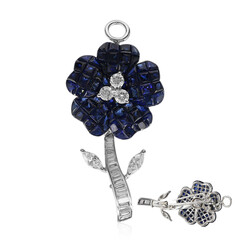 Broche en oro con Zafiro azul (Estée Collection)