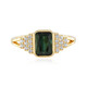 Anillo en plata con Turmalina verde Benedito