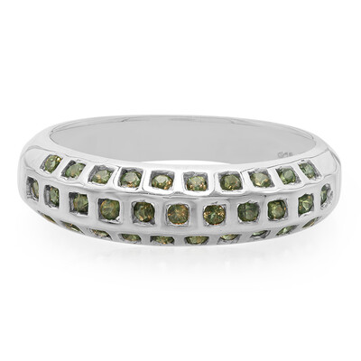 Anillo en plata con Alejandrita