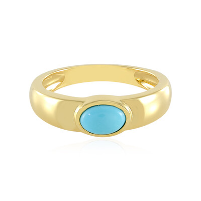 Anillo en plata con Turquesa bella durmiente