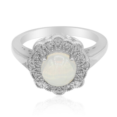 Anillo en plata con Ópalo de Welo