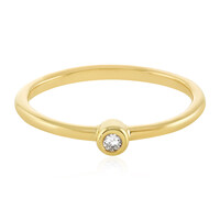 Anillo en plata con Diamante I2 (H)