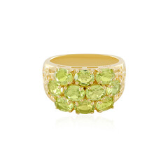 Anillo en plata con Peridoto