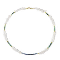 Collar en plata con Cuarzo blanco