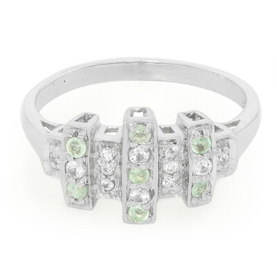 Anillo en plata con Turmalina Paraíba