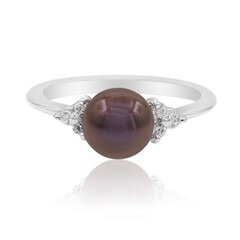 Anillo en plata con Perla Freshwater (TPC)