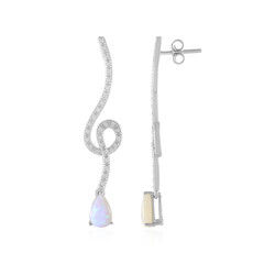 Pendientes en plata con Ópalo de Australia