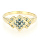 Anillo en plata con Diamante fantasía