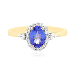 Anillo en oro con Tanzanita (La Revelle)