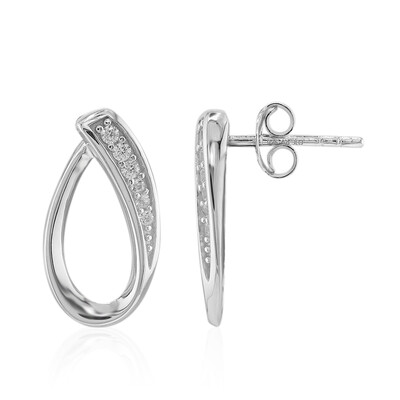Pendientes en plata con Zircón