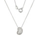 Collar en plata con Zircón (Adela Silber)