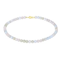Collar en plata con Berilo fantasía