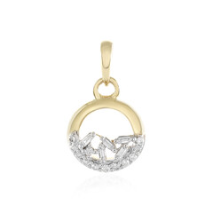 Colgante en oro con Diamante SI1 (H)