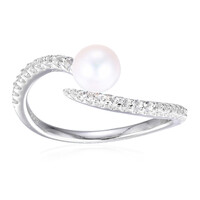 Anillo en plata con Perla Freshwater