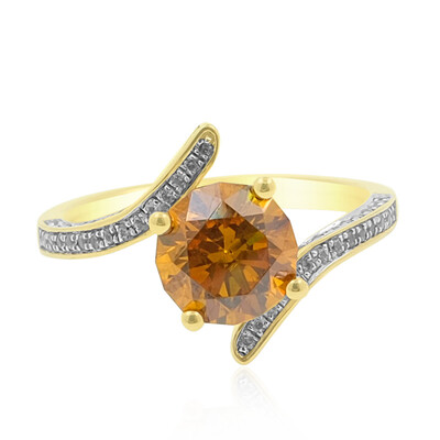 Anillo en oro con Esfalerita