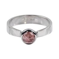 Anillo en plata con Turmalina