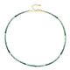 Collar en plata con Grandidierita