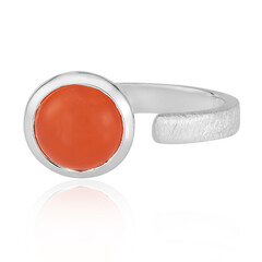 Anillo en plata con Cornalina