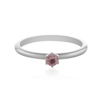 Anillo en plata con Morganita