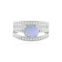 Anillo en plata con Ópalo de Australia