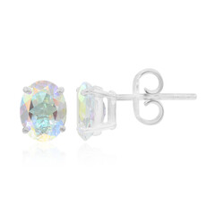 Pendientes en plata con Topacio Rayo de Luna