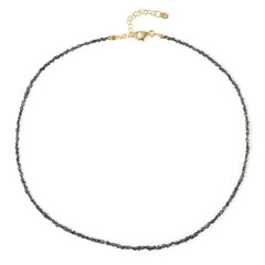 Collar en plata con Diamante negro