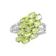 Anillo en plata con Peridoto
