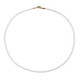 Collar en plata con Piedra de Luna arcoíris