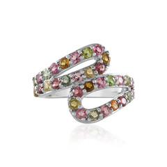 Anillo en plata con Turmalina