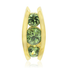Colgante en oro con Demantoide de Madagascar (John Ferry)