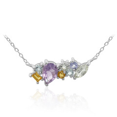 Collar en plata con Amatista de Bolivia