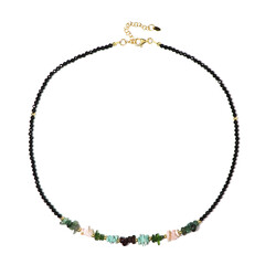 Collar en plata con Amazonita (Riya)