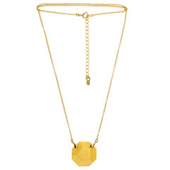 Collar en plata con Ámbar báltico