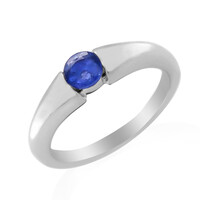 Anillo en plata con Fluorita de color cambiante