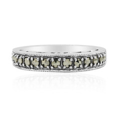 Anillo en plata con Marcasita