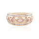 Anillo en plata con Turmalina rosa de Nigeria (Adela Silber)
