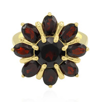 Anillo en plata con Granate