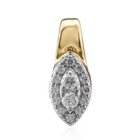 Colgante en oro con Diamante IF (D)