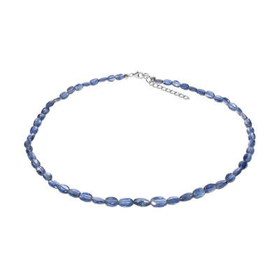 Collar en plata con Cianita de Nepal