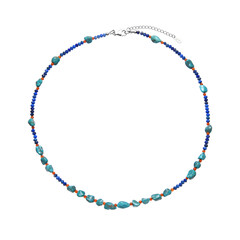 Collar en plata con Turquesa