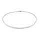 Collar en plata con Cuarzo Rayo de luna