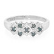 Anillo en plata con Diamante fantasía