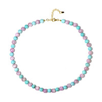 Collar en plata con Amazonita