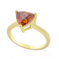 Anillo en oro con Esfalerita