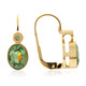 Pendientes en oro con Demantoide de Namibia (CUSTODANA)