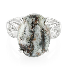 Anillo en plata con Astrofillita