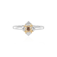 Anillo en plata con Diamante I3 champán