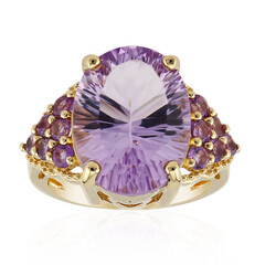 Anillo en plata con Amatista de Bolivia
