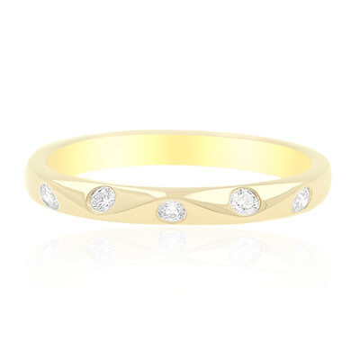 Anillo en oro con Diamante limpio a lupa F (LUCENT DIAMONDS)