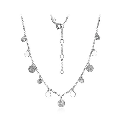 Collar en latón con Zircón (Juwelo Style)